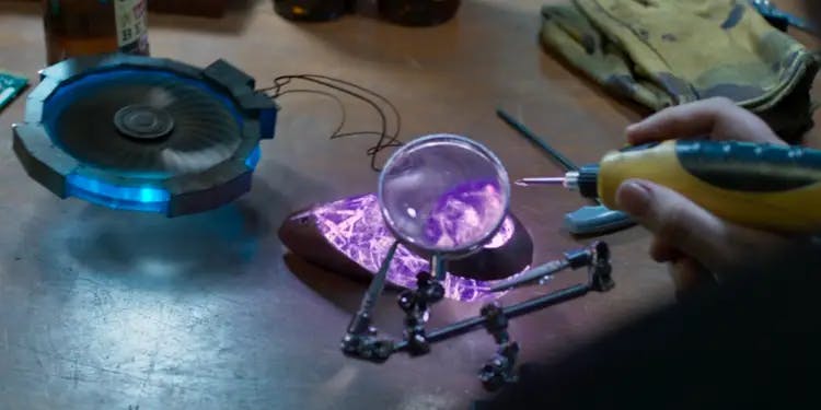 Alien matter from Spiderman: Homecoming